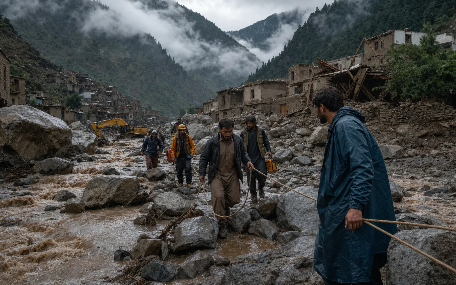 Afghanistan : 100 disparus, les secours démunis
