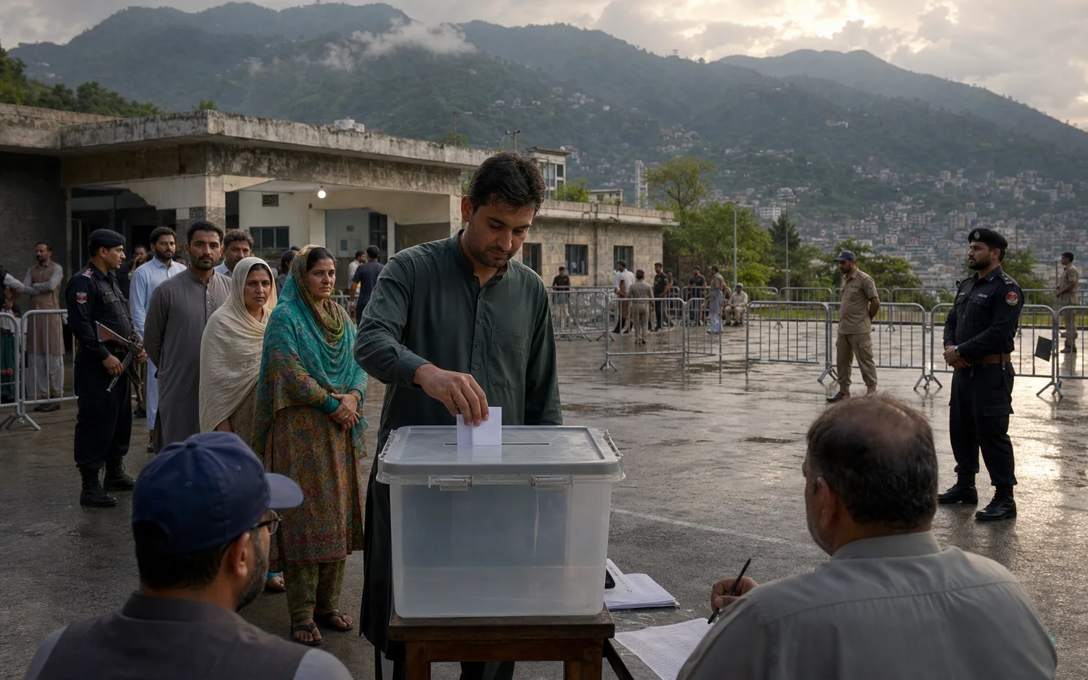 Cachemire : 12 sièges mettent le vote sous tension