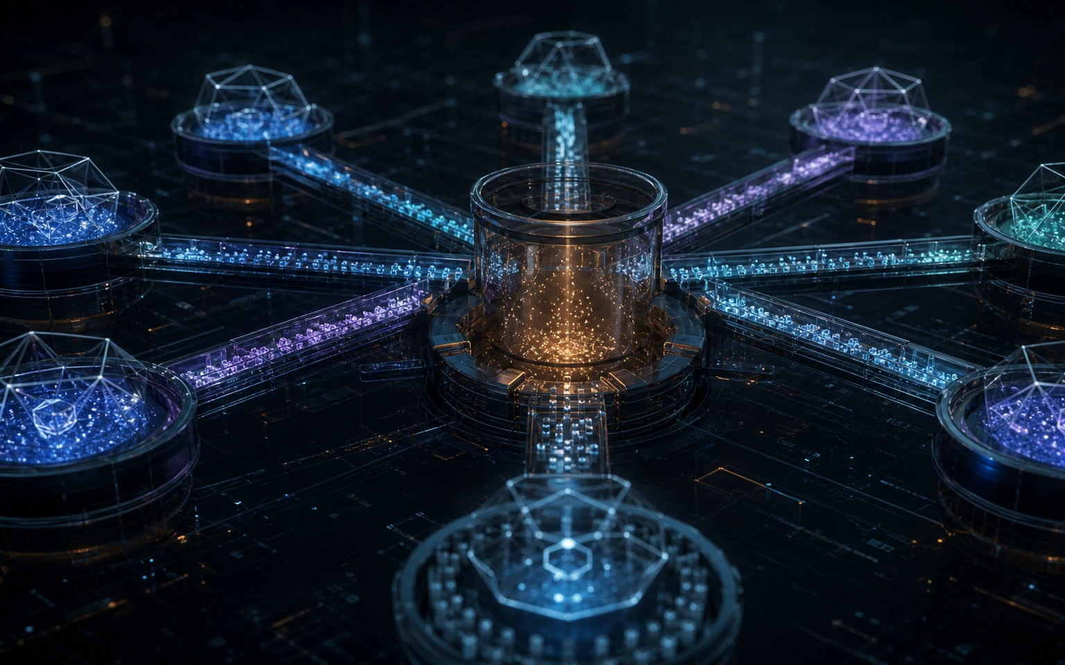 Réseaux de liquidité abstraits convergeant vers un mécanisme lumineux de destruction de jetons